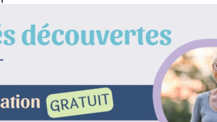 Activités découvertes 55 ans et +