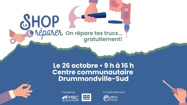 La shop à réparer s'en vient!