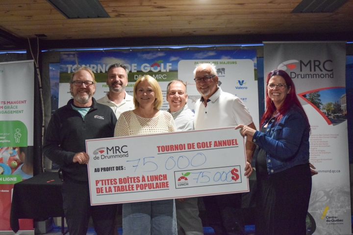 MRC- Une exceptionnelle récolte pour les P'tites boîtes à lunch de la Tablée populaire