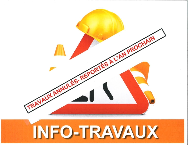 TRAVAUX REPORTÉS À L'AN PROCHAIN -Travaux dans le 7e Rang à St-Cyrille du 5 au 7 septembre 2023- Rang fermé entre la route 122 et le route des Rivières