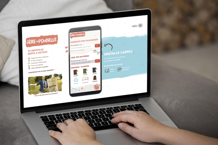 Nouvelle application ¨Gère ta poubelle