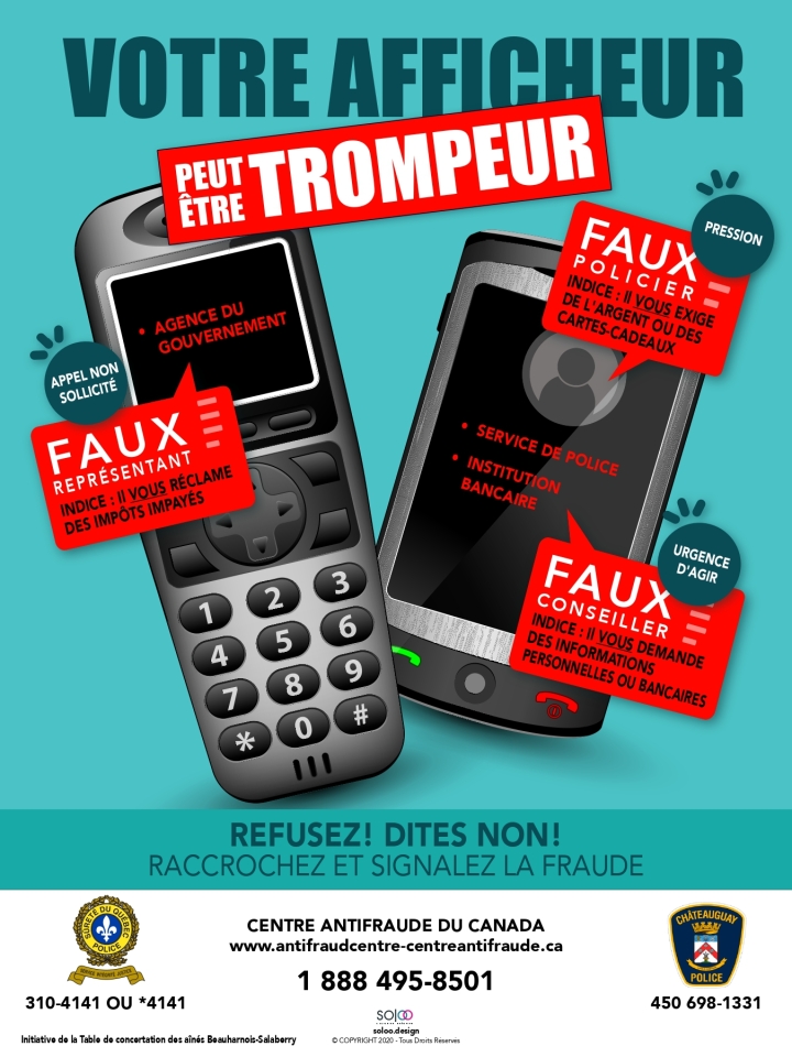 Mise en garde: Fraude téléphonique envers les aînés